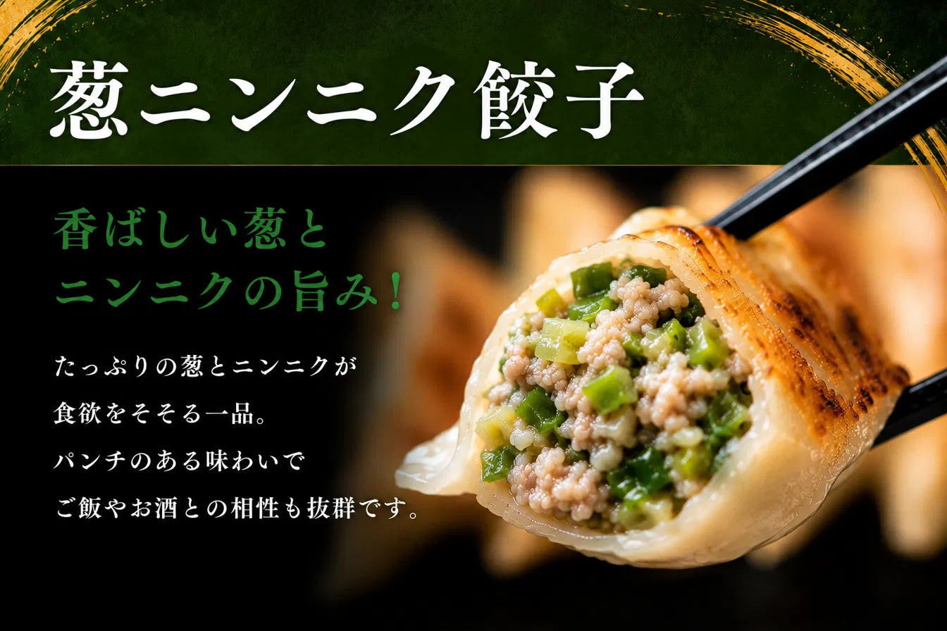 【家庭用】葱ニンニク餃子